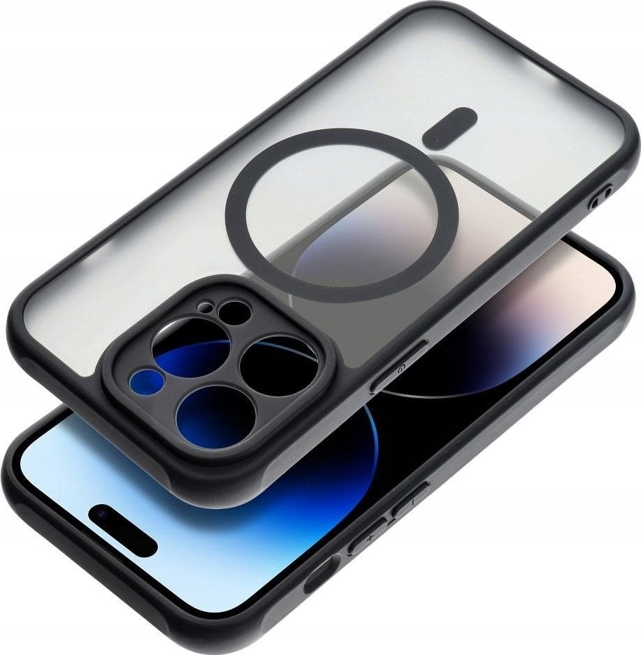 OEM Futerał FULL MATTE MAG COVER kompatybilny z MagSafe do XIAOMI REDMI 14c czarny