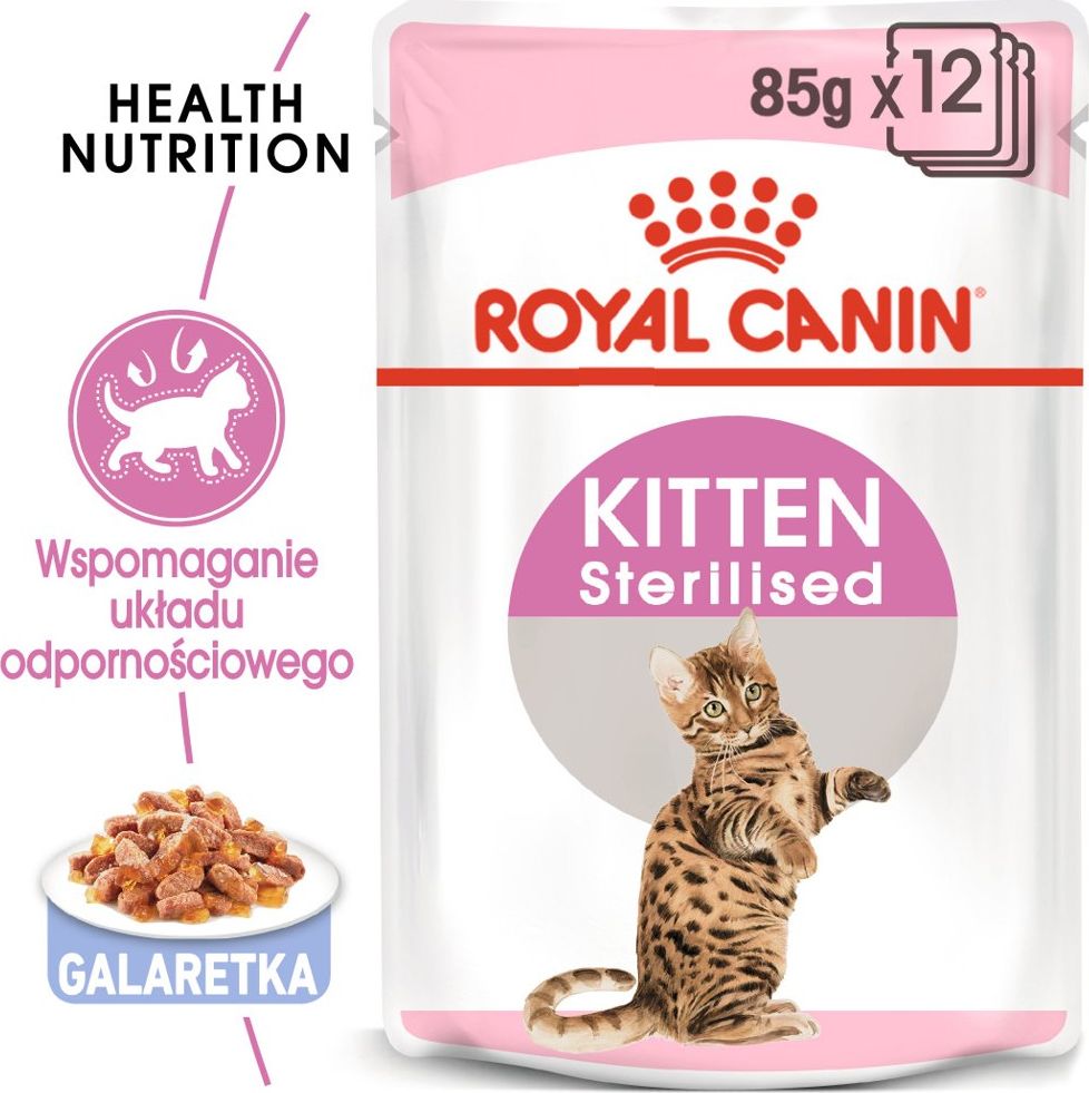 Royal Canin Karma FHN Kitten Sterilised gala 12x85g