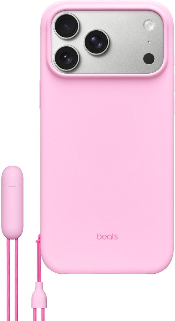 APPLE Beats iPhone 17 Pro Max Kickstand Case with MagSafe and Camera Control - Pebble Pink