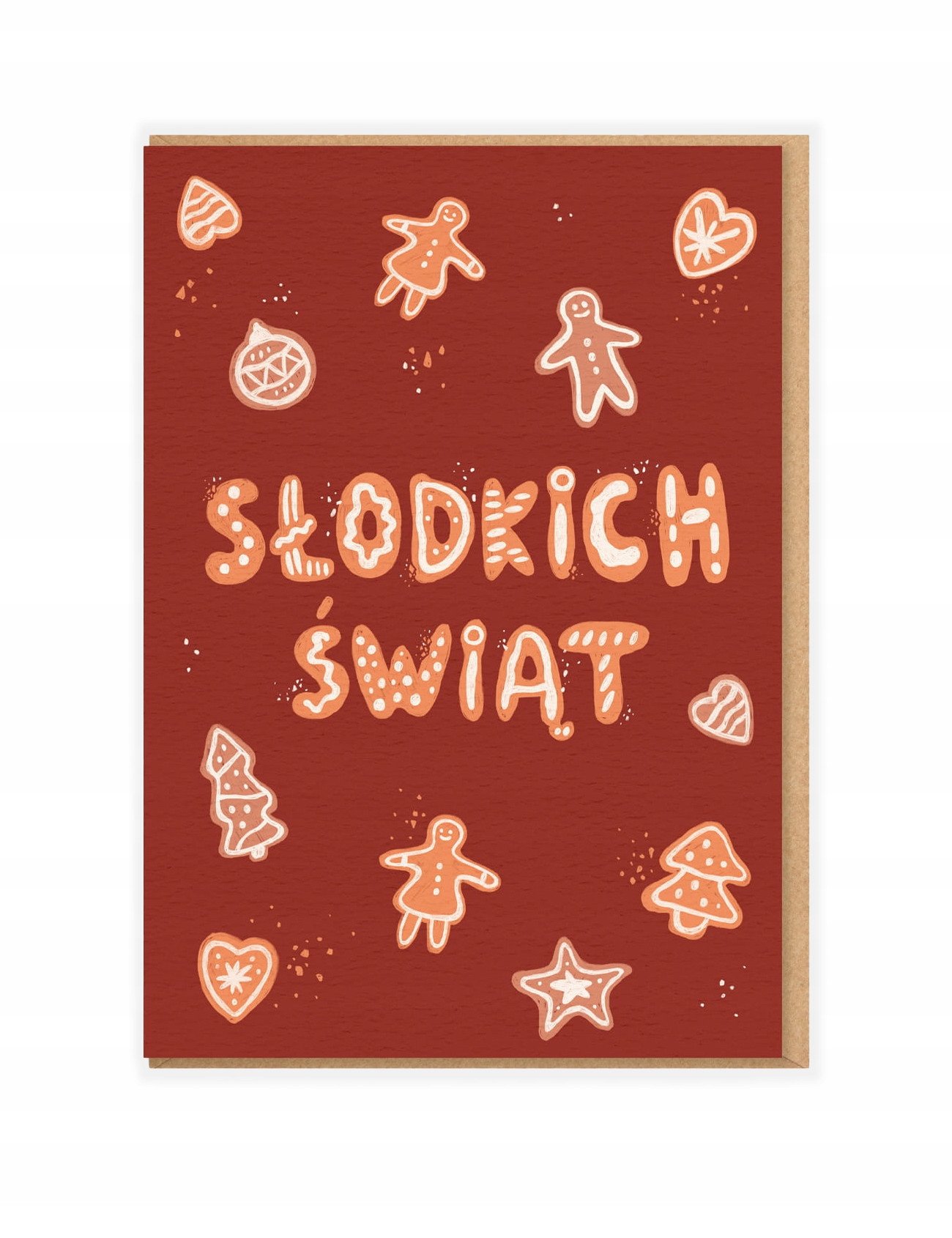 Karnet - Słodkich Świąt