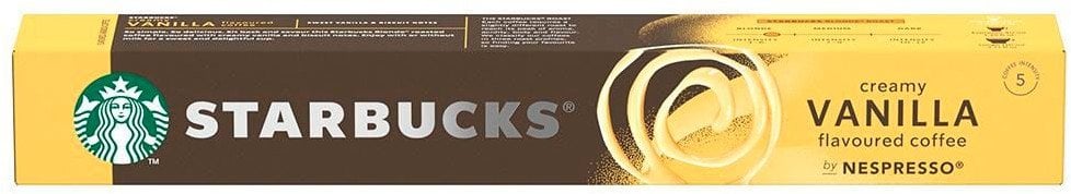 Starbucks Registered Creamy Vanilla by Nespresso 10 porcijas - Kafijas kapsulas