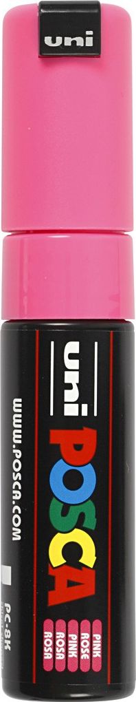 Marker Posca różowy 8 mm