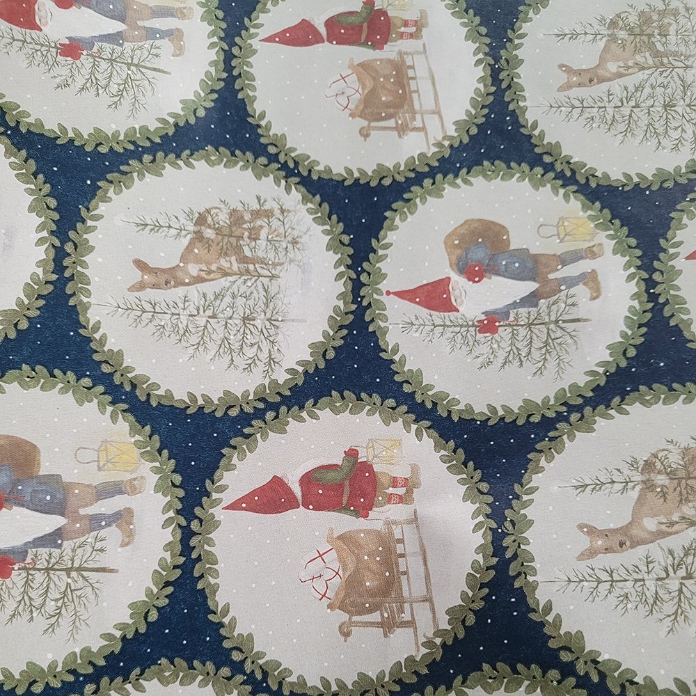 Fastima Papier świąteczny do pakowania kolorowy 70cmx3m 3m33