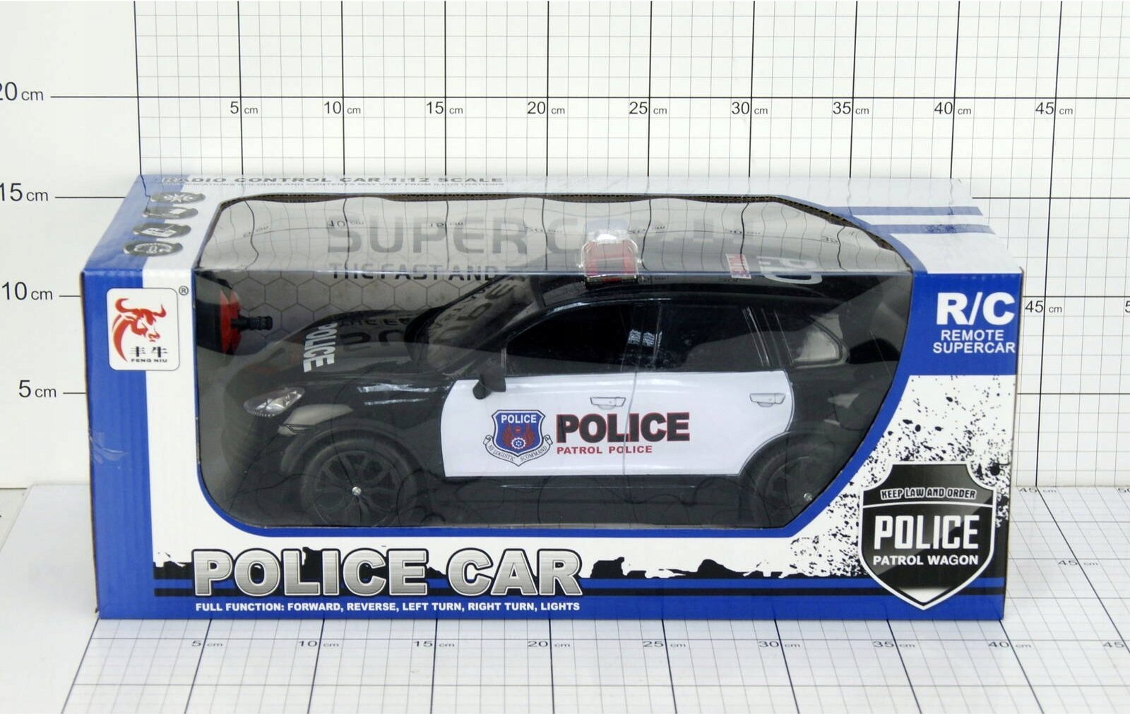 Dromader Samochód policyjny na radio+pakiet 1352083 20834