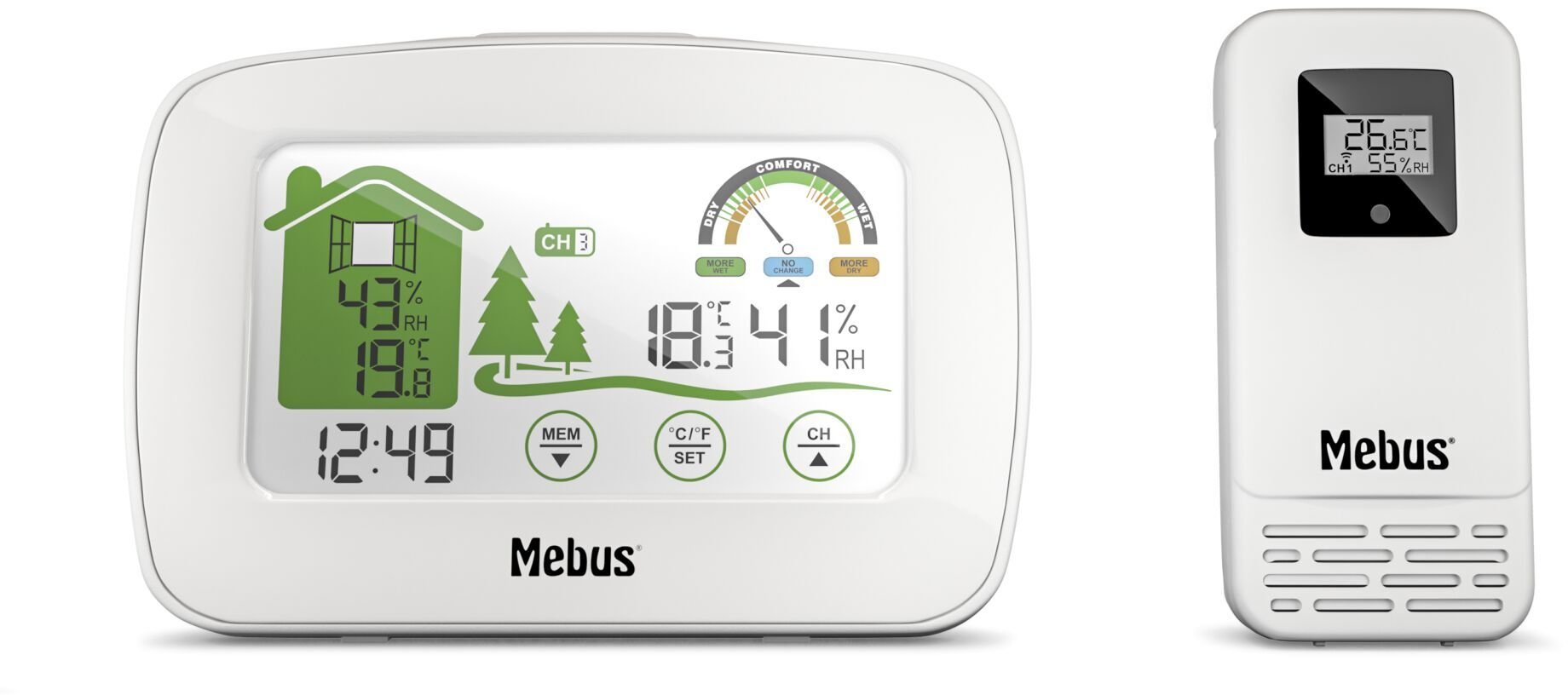 Mebus Mebus 40903 Wireless Weather Station