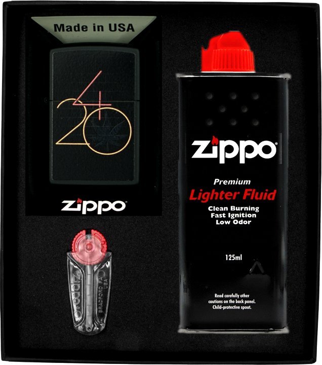 Zestaw ZIPPO Zapalniczka DESIGN 420 Prezentowy No1