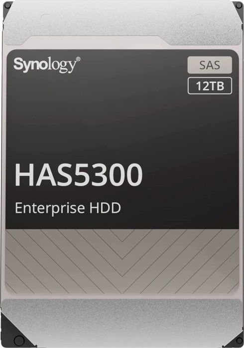 Dysk serwerowy Synology HAS5300 12TB 3.5'' SAS-3 (12Gb/s) (HAS5300-12T)