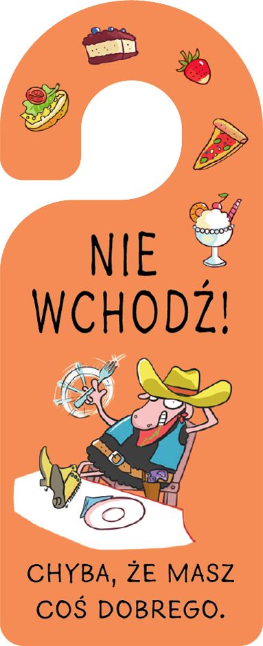 HENRY Zawieszka na klamkę Nie wchodź