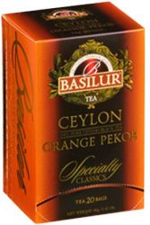 Basilur Herbata Specialty Classics Orange Pekoe 20 x 2g