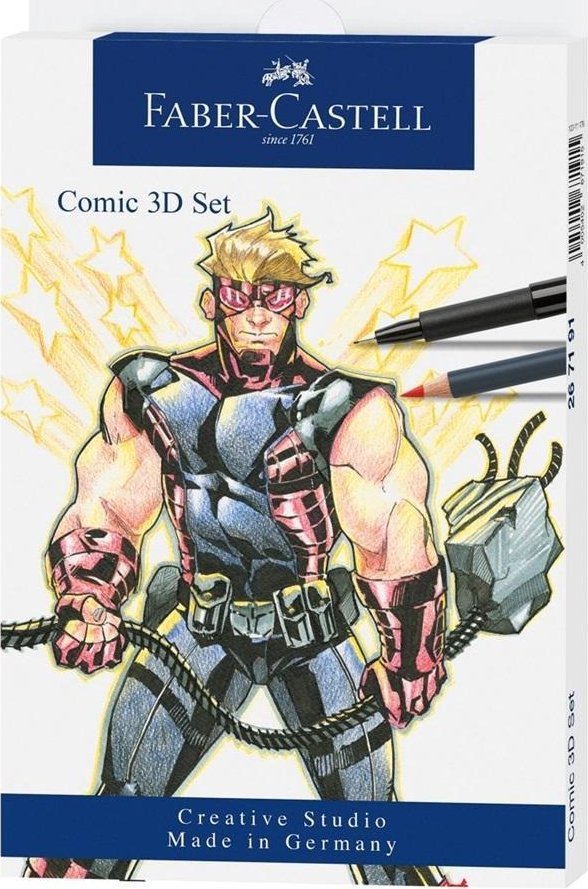 Zestaw do rysowania komiksów 11el