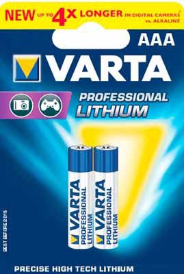 Varta Bateria Professional Lithium AAA / R03 1100mAh 2 szt.