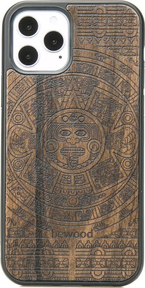 BeWood Drewniane Etui iPhone 12 / 12 Pro KALENDARZ AZTECKI ZIRICOTE