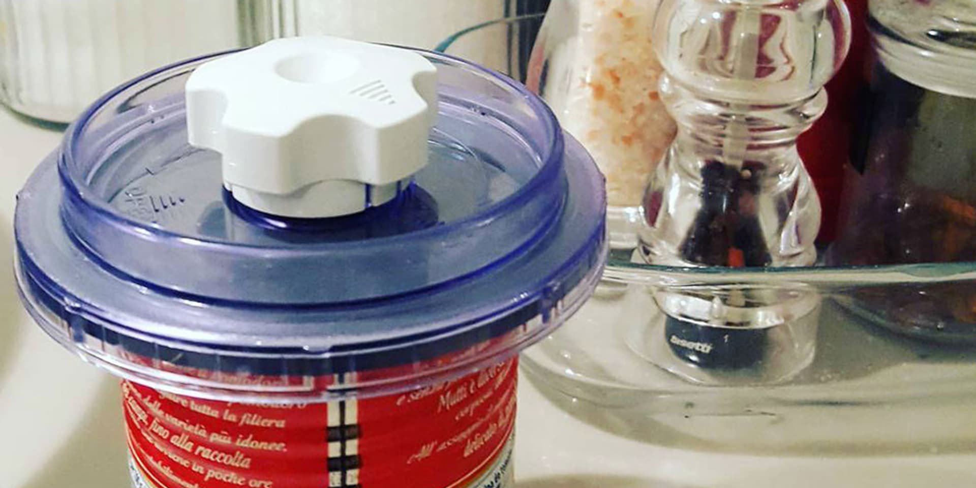 Magic Vac Magic Vac-pokrywka o średnicy 125 mm Pokrywki i korki do pakowania próżniowego