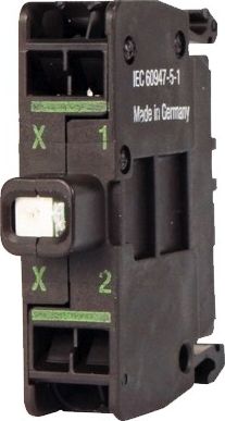 Eaton Oprawka z LED czerwona 12-30V AC/DC zacisk sprężynowy M22-CLEDC-R (216573)