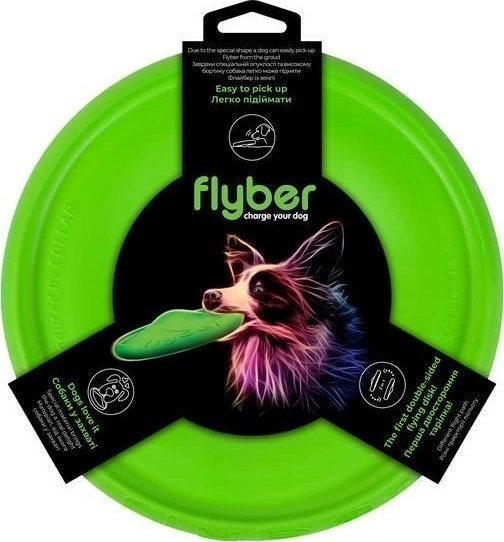 Collar Collar Flyber Dwustronne Frisbee dla Psa 22cm