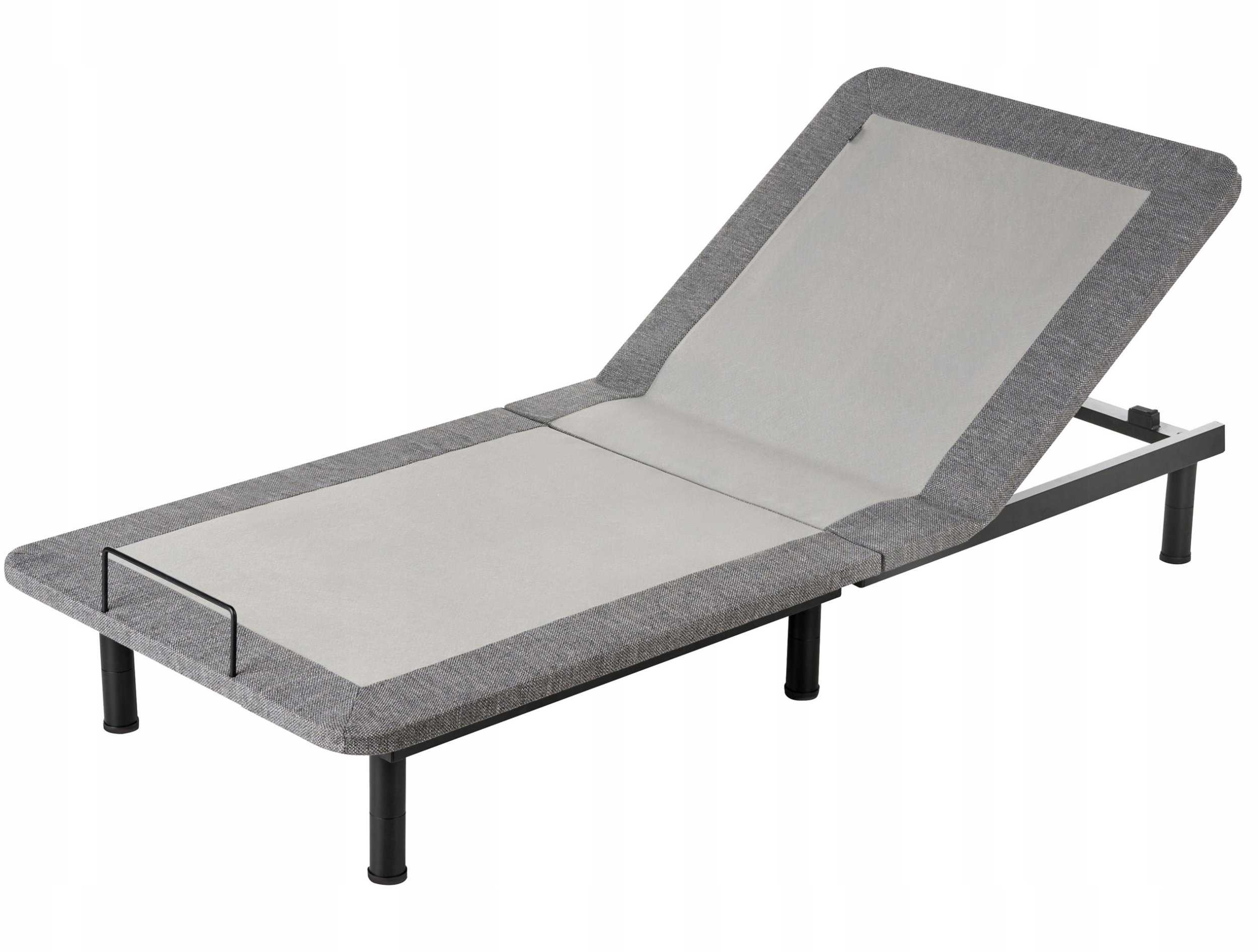 Elektryczny stelaż do łóżka BRUNOY 80 x 200 cm Szary