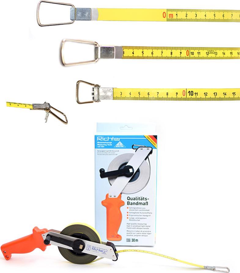 Richter Ruletka stalowa lakierowana RICHTER 414GSR 30m