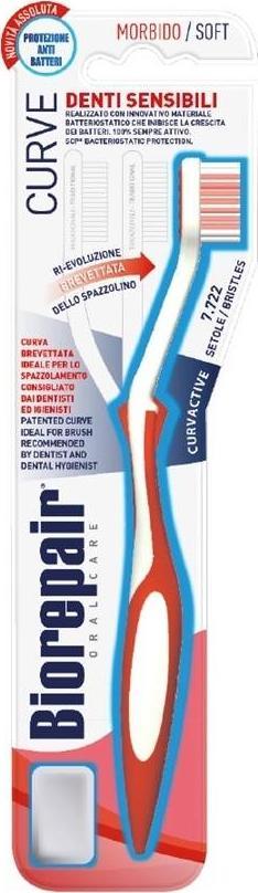 BlanX BioRepair Szczoteczka zakrzywiona Curve Wrażliwe Zęby SOFT (miękka)