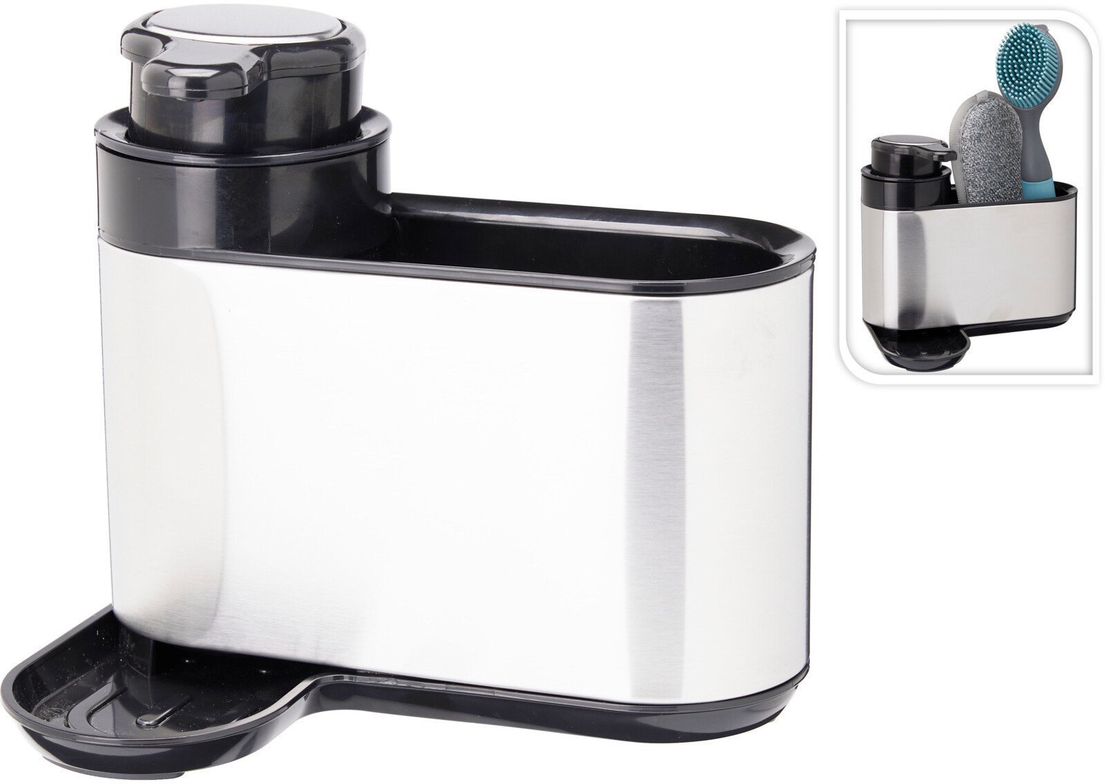 Dozownik na płyn do naczyń i gąbkę KENI,