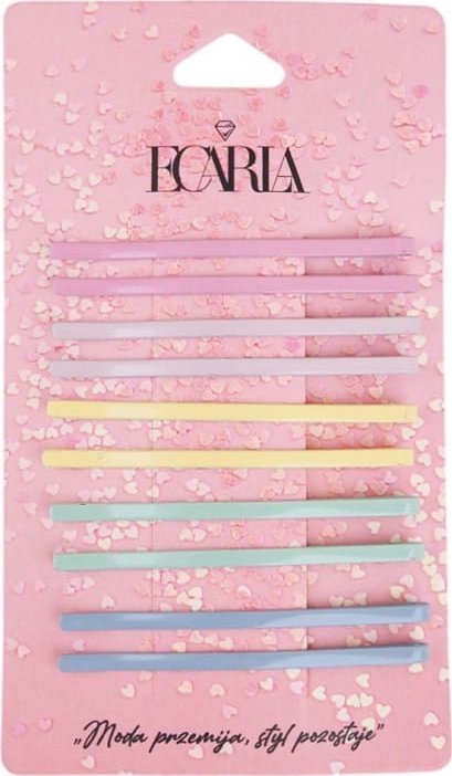 Zestaw 10 sztuk spinek do włosów, wsuwek, minimalistyczne, matowe SP358