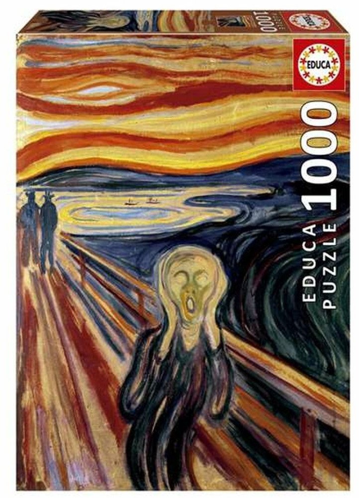 Układanka puzzle Educa 20308 The Scream, Edvard Munch