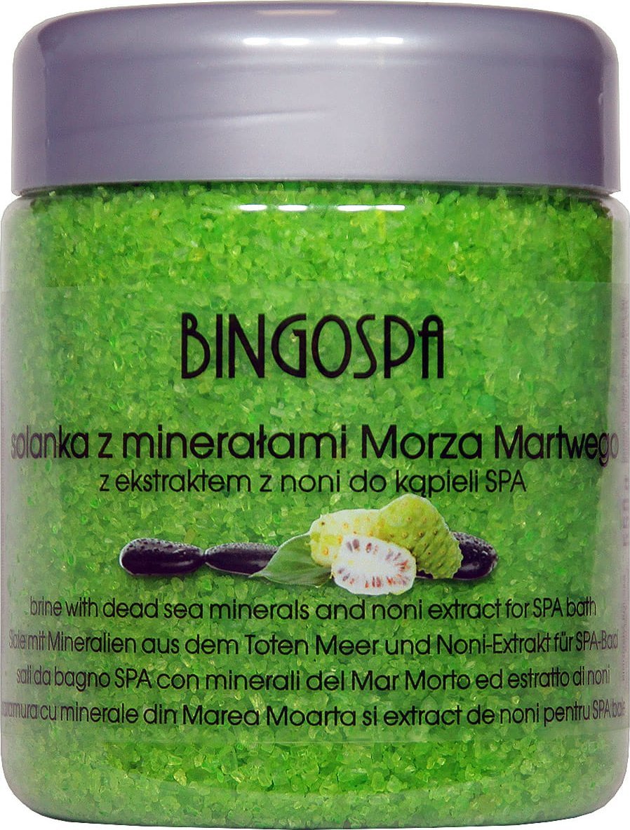 BingoSpa Solanka z minerałami Morza Martwego i ekstraktem soku Noni 550g