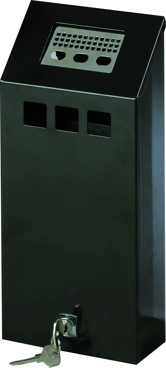 Kosz na śmieci Meva popielnica czarny (3668)