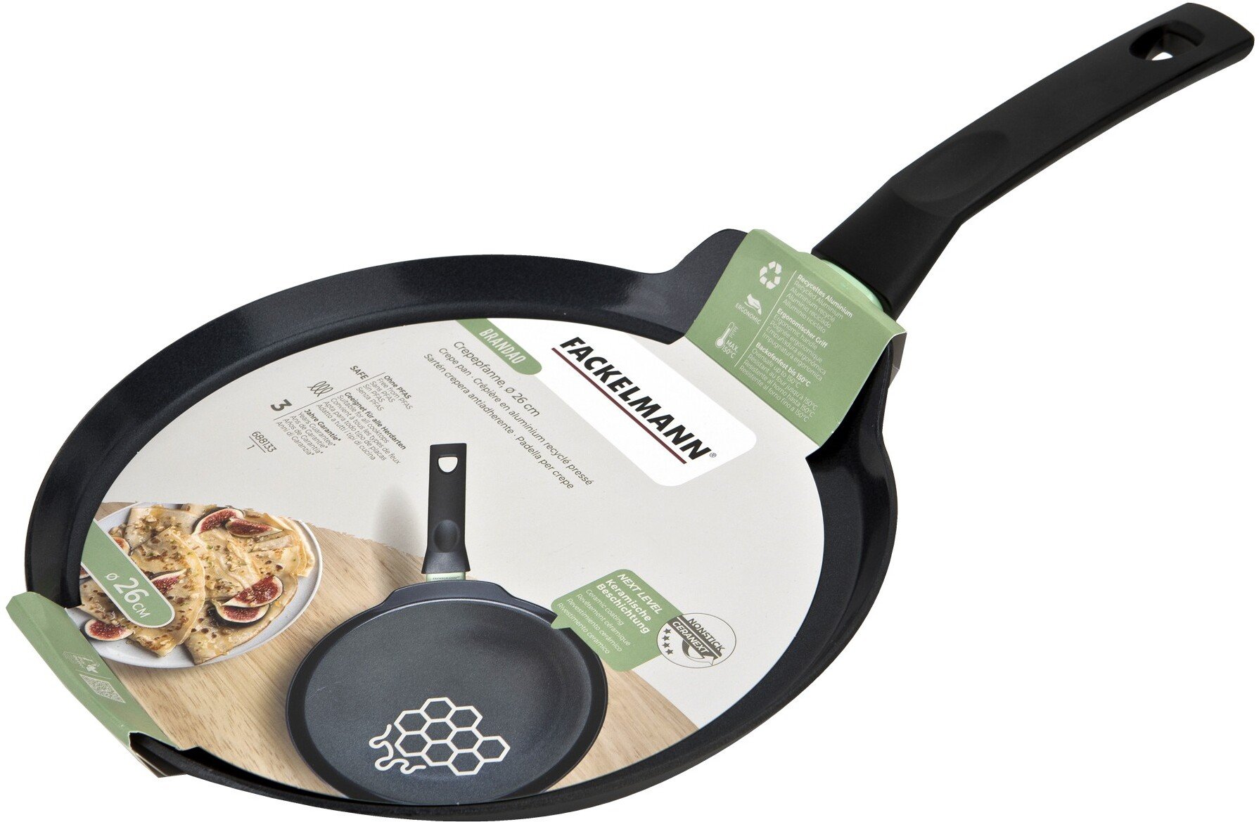 Patelnia do naleśników 26 cm Brandao