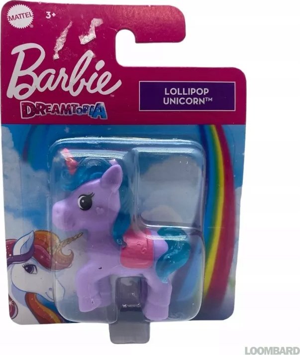 Mattel Barbie Mini Unicorn Lollipop Jednorożec 5cm