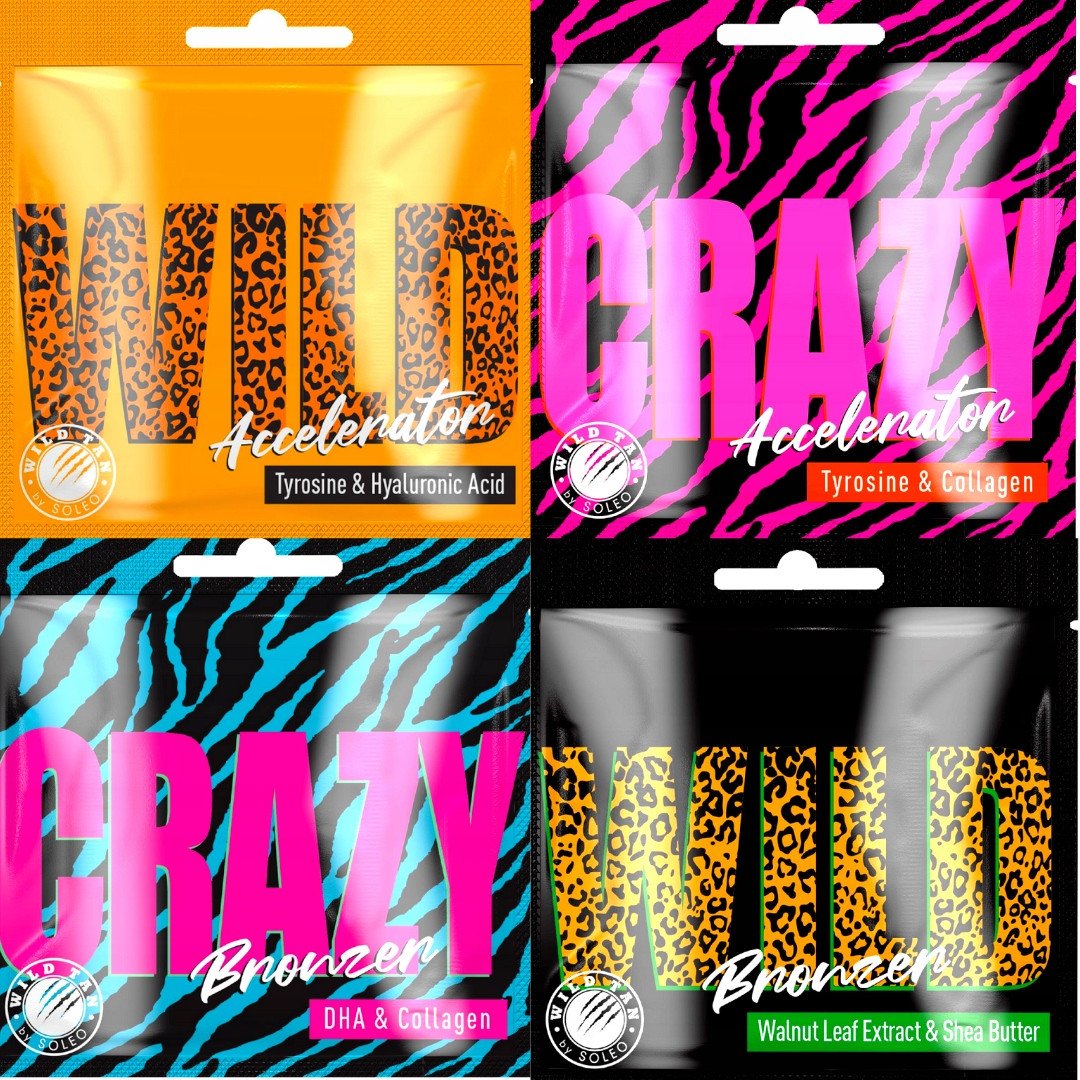 Wild Tan Wild Pakiet Saszetek Do Opalania x40szt