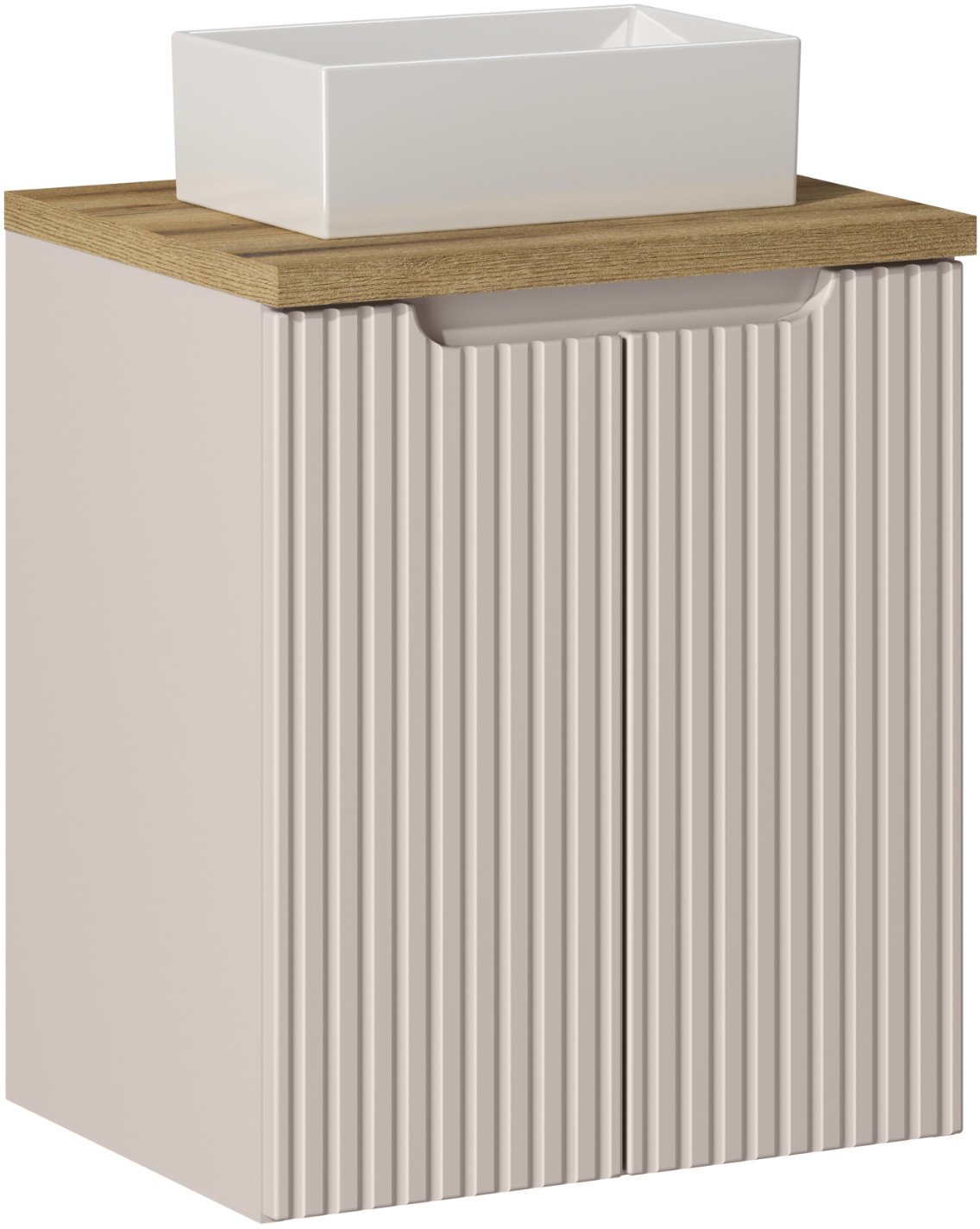 Zestaw meblowy 50cm z blatem i umywalką nablatową Gaja