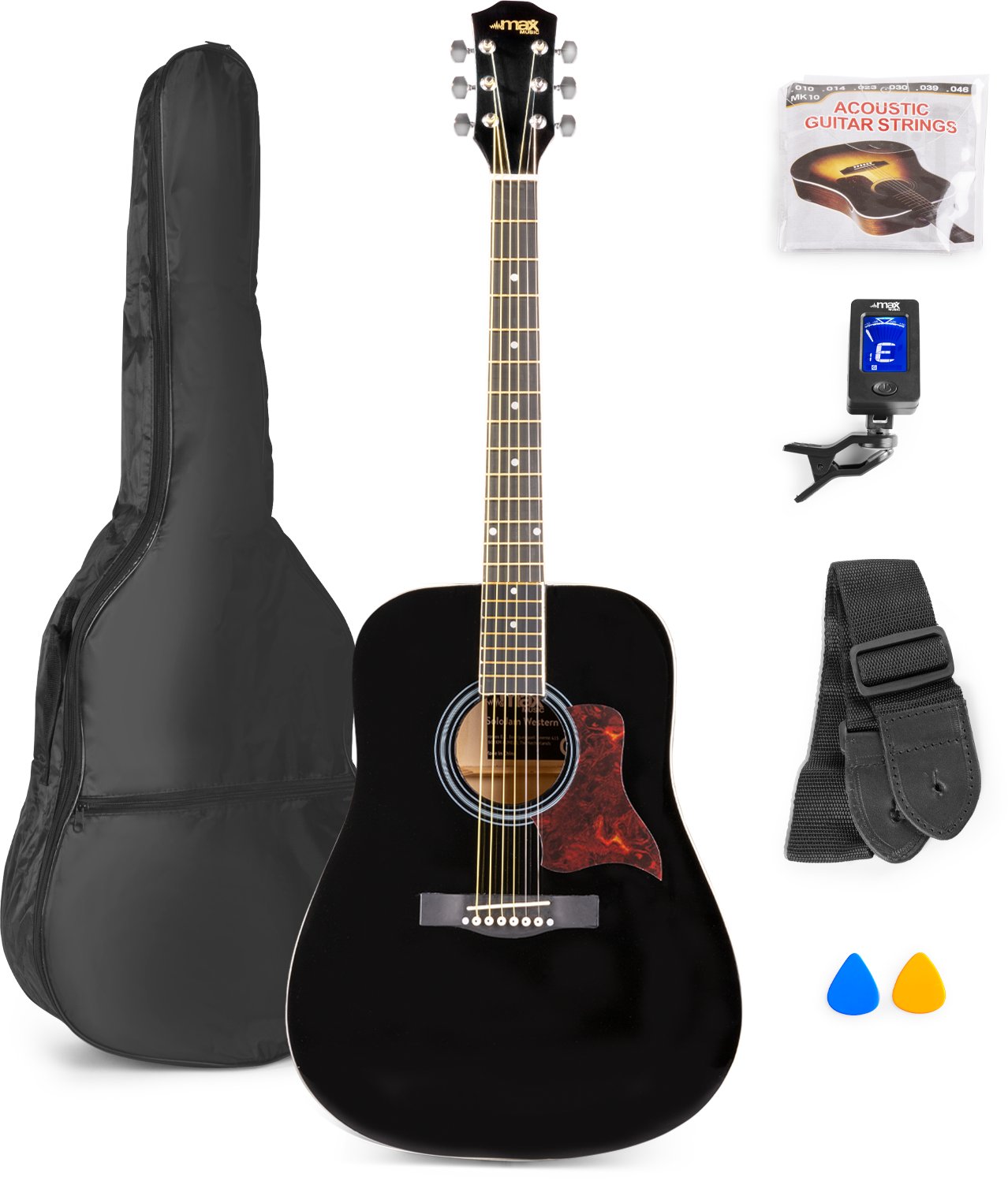 Gitara akustyczna Solojam Western czarna one size