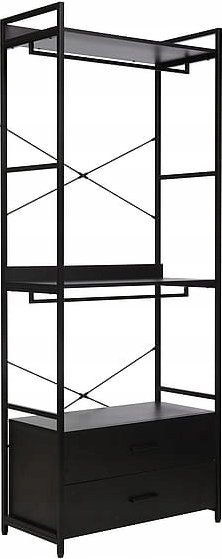 Signal Regał RIN C czarny metalowy