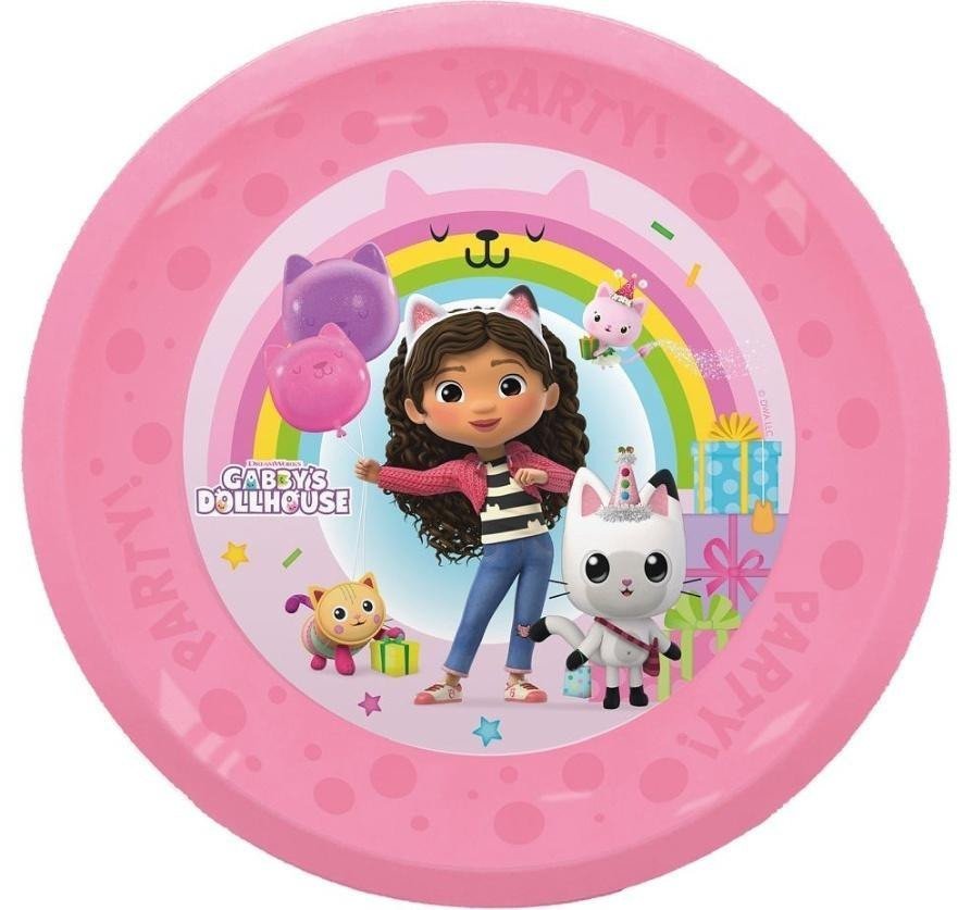 Gabbys Dukkehus plastik tallerkner