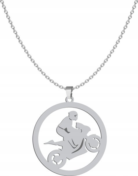 Radziszewska Jewellery Srebrny Naszyjnik Ścigacz GRAWER GRATIS