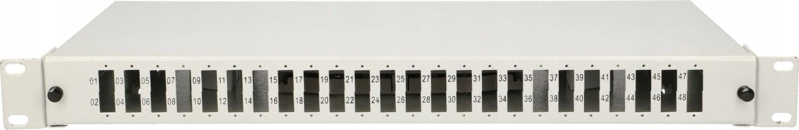 Switch ExtraLink 48 CORE FIBER OPTIC PATCH PANEL GRAY DUPLEX HOLES