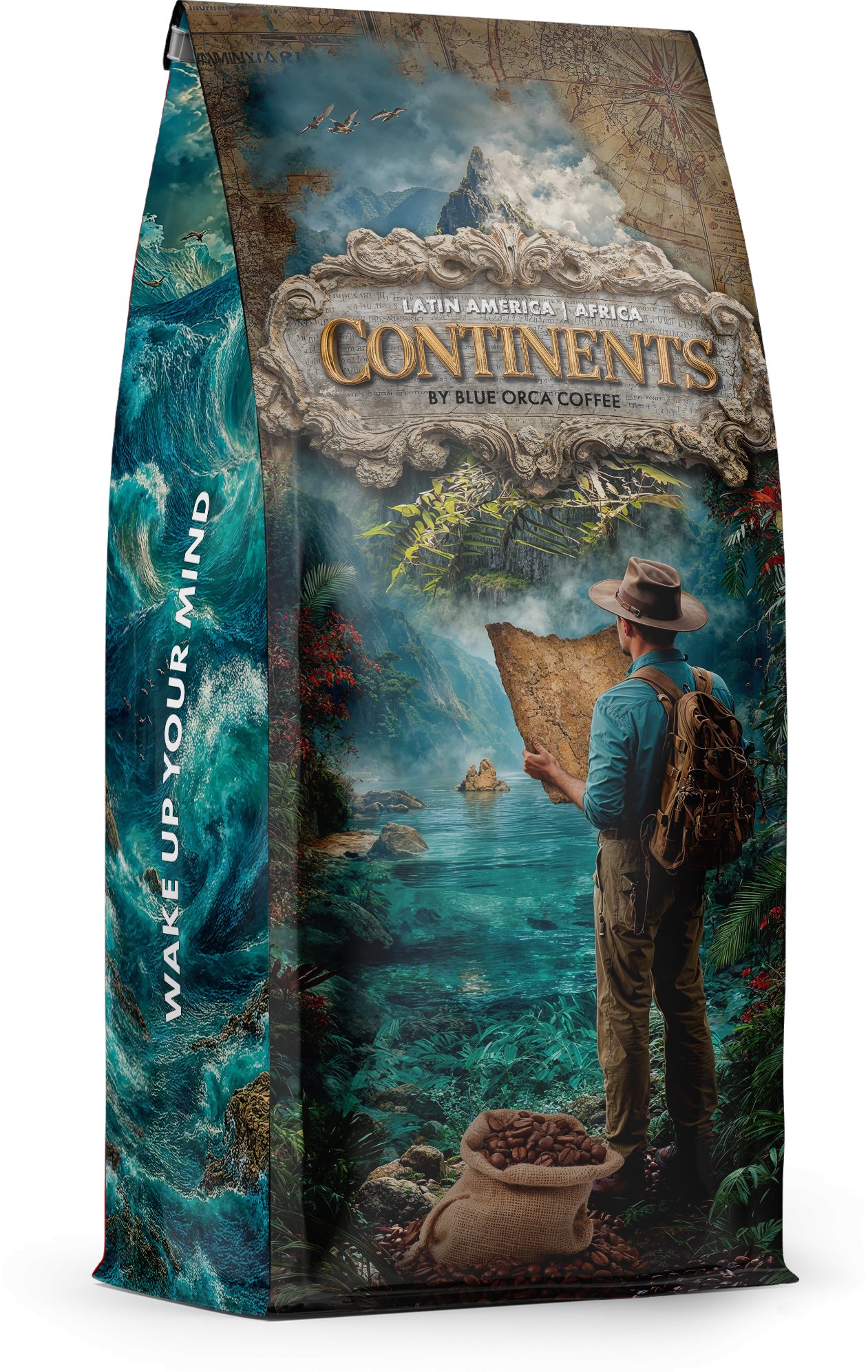 Kawa ziarnista 1kg Arabica 100% Continets 2 Limited Edition