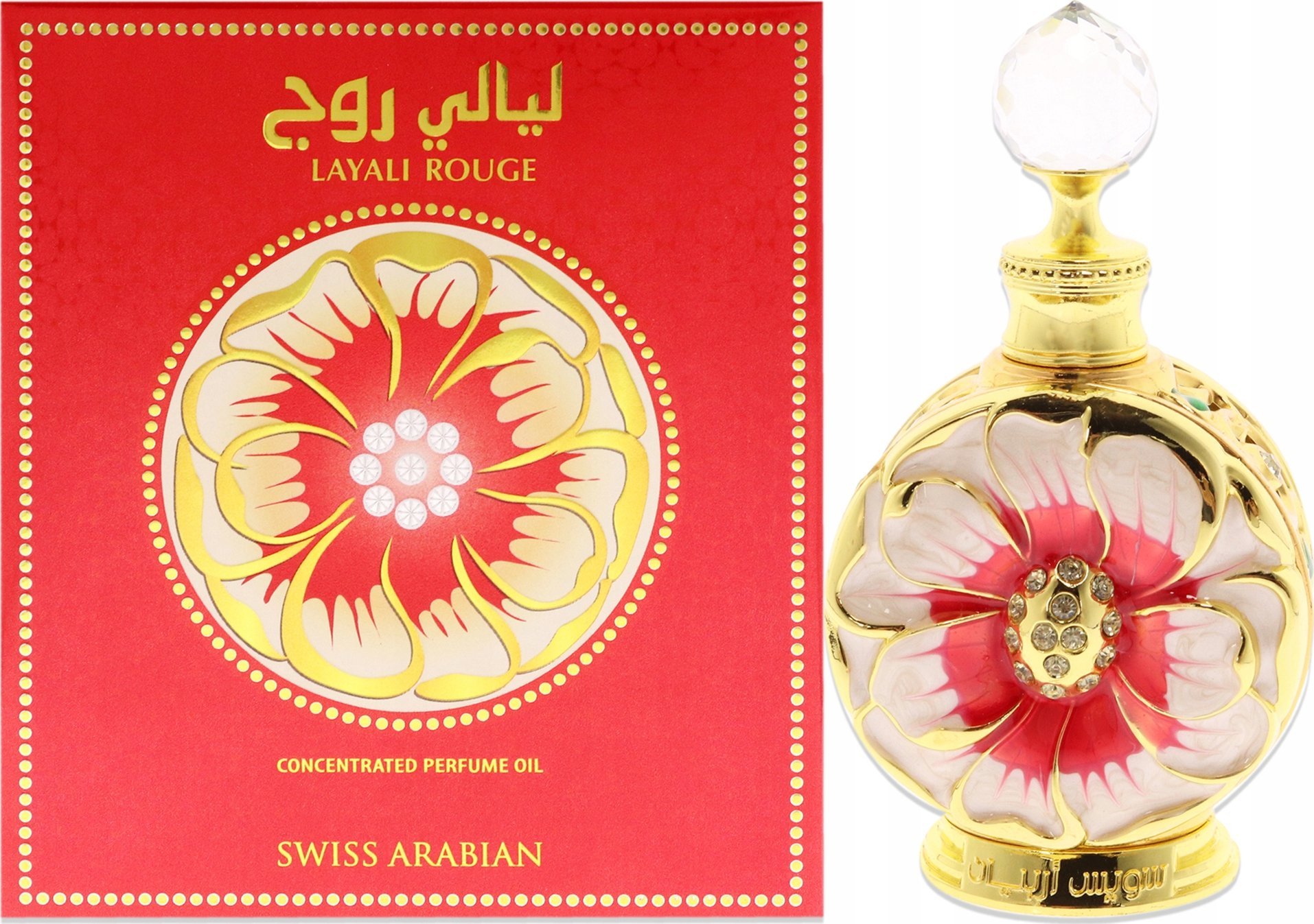 SWISS ARABIAN Layali Rouge PERFUME OIL 15ml