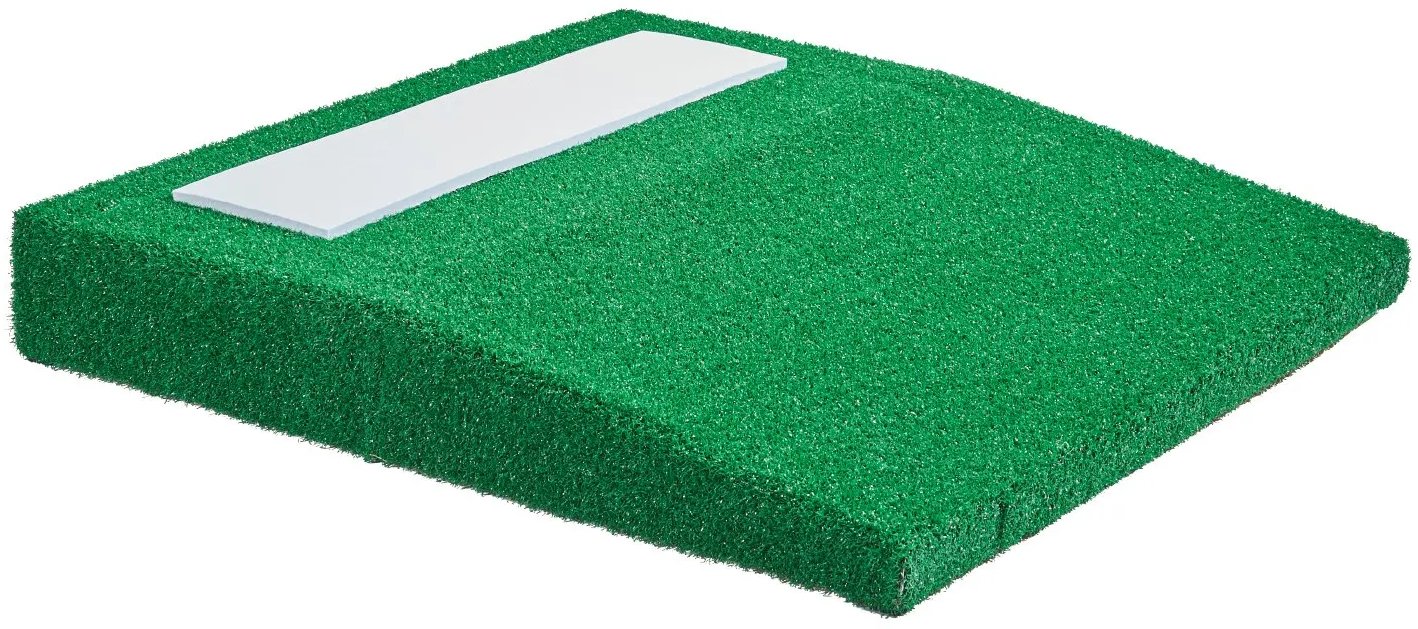 Stanowisko do baseballu 79 cm przenośna mata antyfade trening dla miotaczy