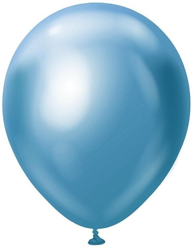Balony Mirror Blue 25szt