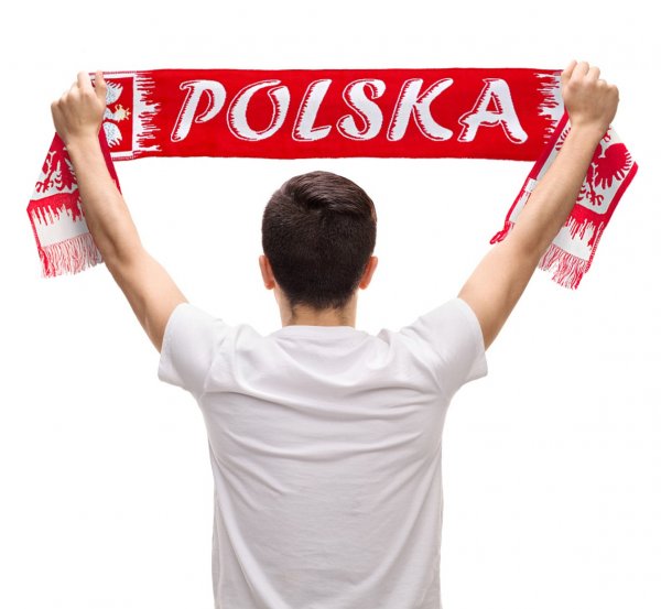 szalik kibica POLSKA 130cm | SKPOL-YH