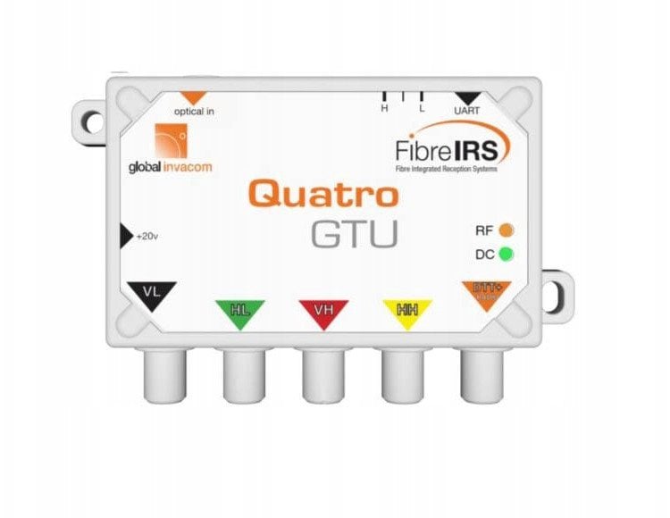 SATELITARNY ODBIORNIK OPTYCZNY GI-FIBRE-IRS-GTU/MKIII QUATRO