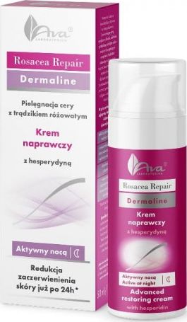 Ava Rosacea Repair - krem na noc cera naczyniowa i trądzik różowaty 50 ml