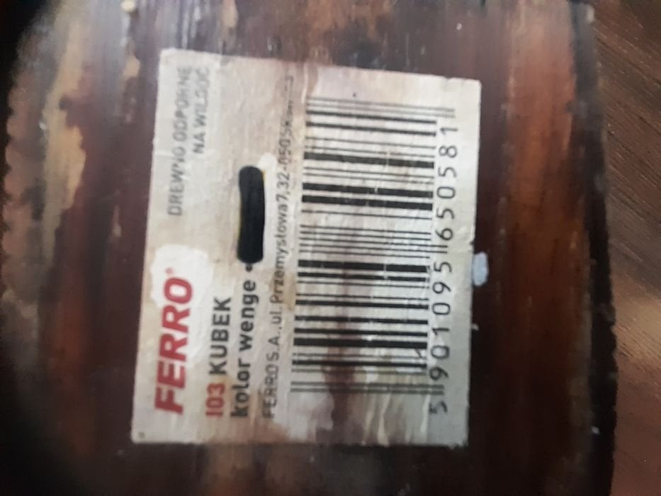 Ferro I03 KUBEK DREWNO WENGE // AŁF.I03