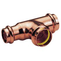 Conex Trójnik redukcyjny miedziany 22x18x22mm GAZ PRESS - PG5130 0221822