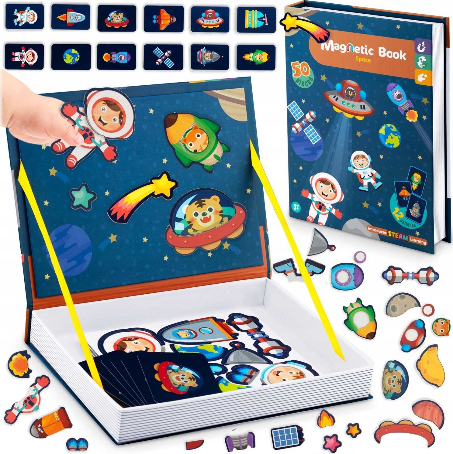 Ricokids Książka magnetyczna Kosmos RK-770