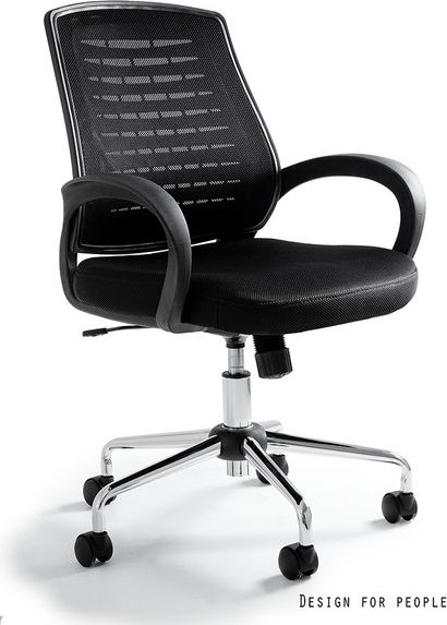 Krzesło biurowe Unique Award Czarne