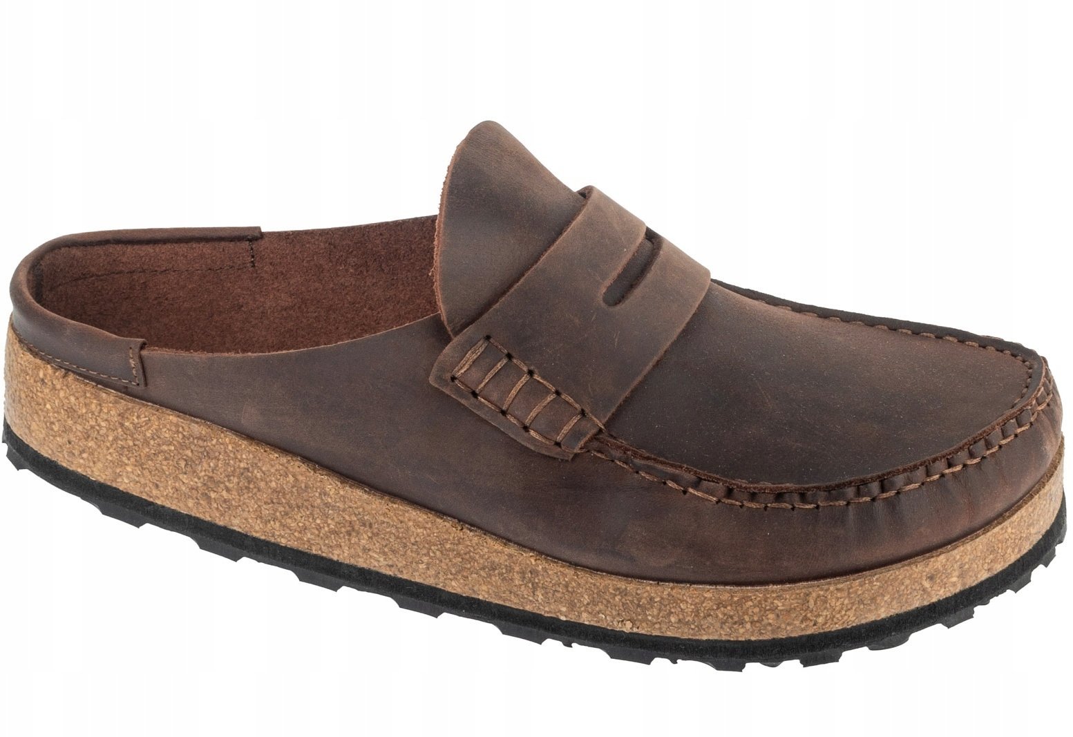 Birkenstock Naples Leoi 1025033 Brązowe 43