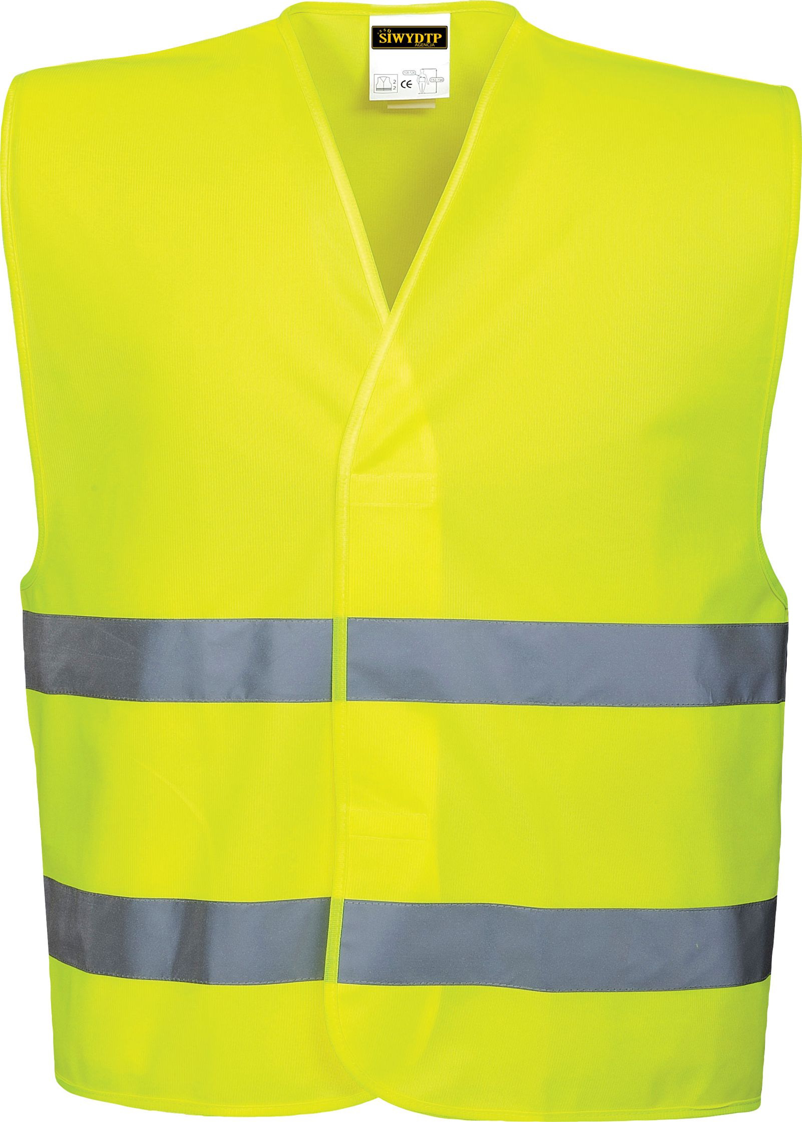 ArtMaster Kamizelka Ostrzegawcza Odblaskowa Żółta Drogowa S