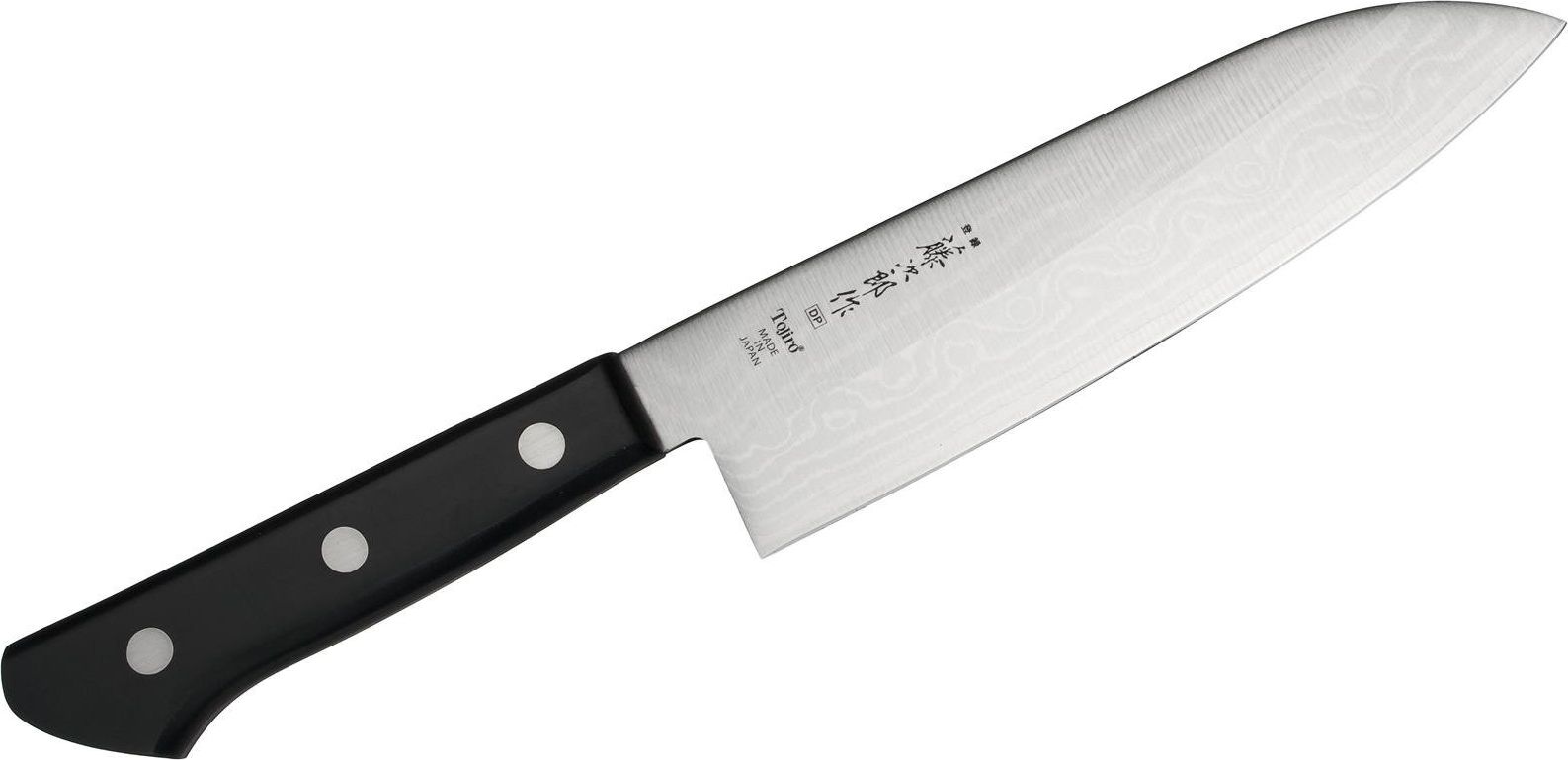 Tojiro Nóż kuchenny Tojiro Damascus Santoku F-331 17 cm uniwersalny